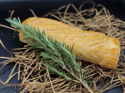 feuilleté à l'andouillette à Chevagnes près de Moulins dans l'Allier 03